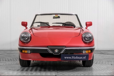 Alfa Romeo Spider 2.0 QV quadrifoglio verde slechts 75.000 KM! thumbnail 12