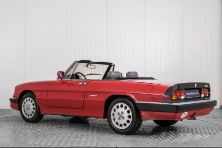 Alfa Romeo Spider 2.0 QV quadrifoglio verde slechts 75.000 KM! thumbnail 9