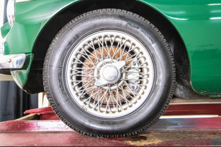 MG B MGB 1.8 met overdrive , spaakwielen  thumbnail 50