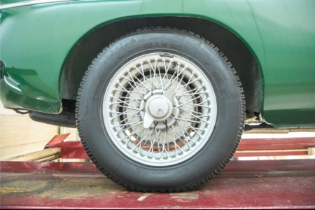 MG B MGB 1.8 met overdrive , spaakwielen  thumbnail 52
