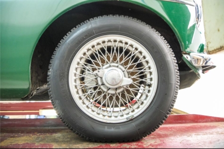 MG B MGB 1.8 met overdrive , spaakwielen  thumbnail 53