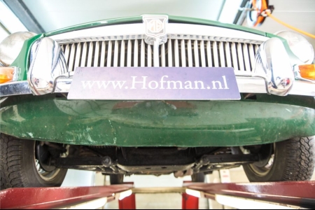 MG B MGB 1.8 met overdrive , spaakwielen  thumbnail 59