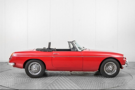 MG B MGB overdrive chroom spaakwielen  thumbnail 10