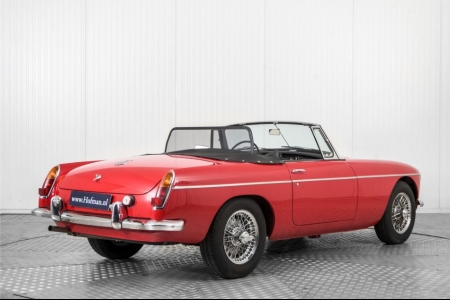 MG B MGB overdrive chroom spaakwielen  thumbnail 2