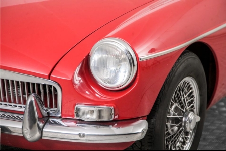 MG B MGB overdrive chroom spaakwielen  thumbnail 22