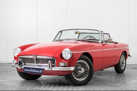 MG B MGB overdrive chroom spaakwielen  thumbnail 3