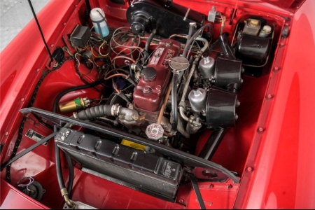 MG B MGB overdrive chroom spaakwielen  thumbnail 39