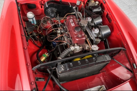 MG B MGB overdrive chroom spaakwielen  thumbnail 40