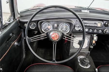 MG B MGB overdrive chroom spaakwielen  thumbnail 8