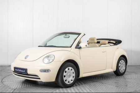 Volkswagen New Beetle Cabriolet 1.6 leer en airco 1e eigenaar thumbnail 1