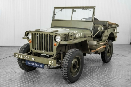 Willys Jeep MB oorlogsjeep WW2 1943 thumbnail 17