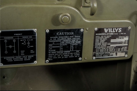 Willys Jeep MB oorlogsjeep WW2 1943 thumbnail 20
