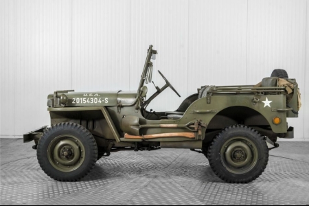 Willys Jeep MB oorlogsjeep WW2 1943 thumbnail 9