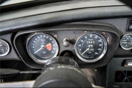 MG B GT MGBGT 1972 model, stalen dashbord, overdrive. . thumbnail 10