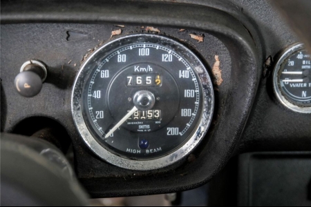 MG B GT MGBGT 1972 model, stalen dashbord, overdrive. . thumbnail 12