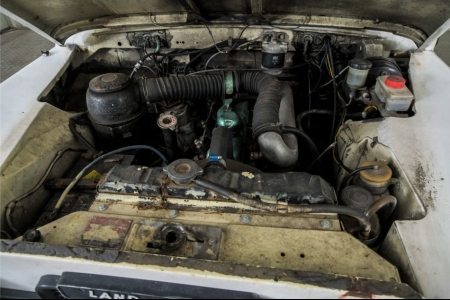 Land Rover 88 Defender serie III overdrive Santana thumbnail 37