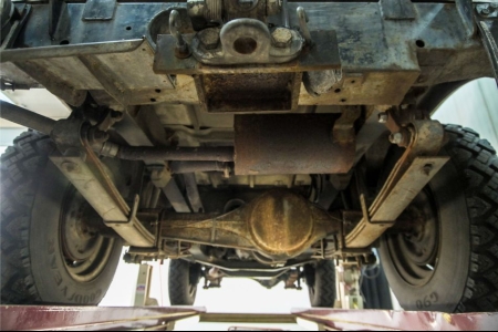 Land Rover 88 Defender serie III overdrive Santana thumbnail 56