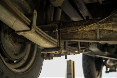 Land Rover 88 Defender serie III overdrive Santana thumbnail 58