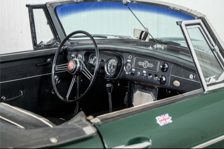 MG B MGB 1.8 overdrive spaakwielen  thumbnail 36