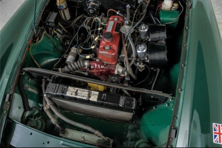 MG B MGB 1.8 overdrive spaakwielen  thumbnail 38