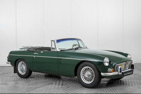 MG B MGB 1.8 overdrive spaakwielen  thumbnail 5