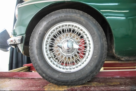 MG B MGB 1.8 overdrive spaakwielen  thumbnail 51