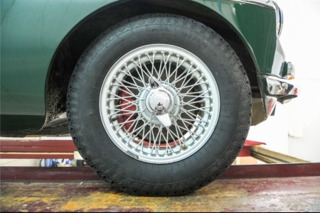 MG B MGB 1.8 overdrive spaakwielen  thumbnail 54