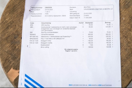 Volkswagen Crafter 30 2.5 TDI L2H1 DC Trendline airco thumbnail 40