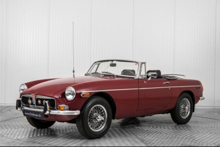 MG B MGB roadster 1.8 overdrive, chroom spaakwielen Overdrive thumbnail 1