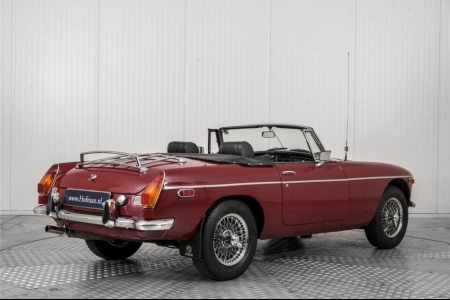 MG B MGB roadster 1.8 overdrive, chroom spaakwielen Overdrive thumbnail 2