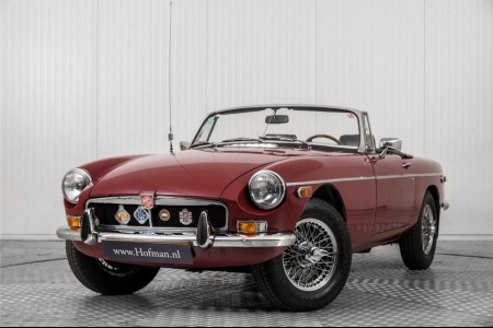 MG B MGB roadster 1.8 overdrive, chroom spaakwielen Overdrive thumbnail 3
