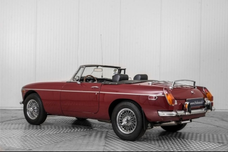 MG B MGB roadster 1.8 overdrive, chroom spaakwielen Overdrive thumbnail 6