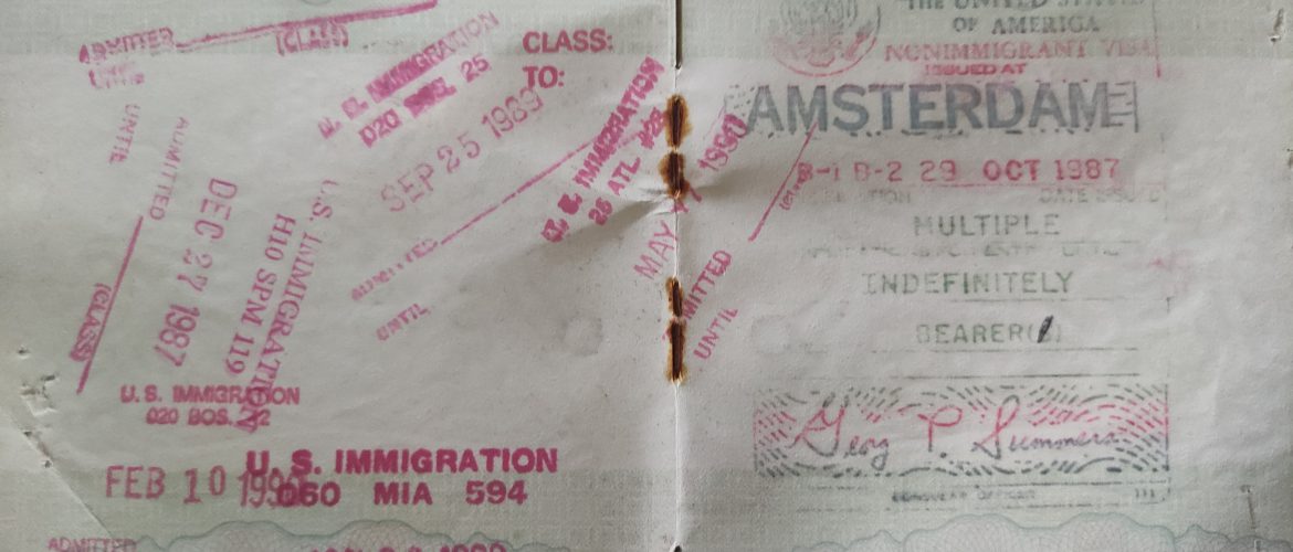 In een jaar drie keer door de US customs