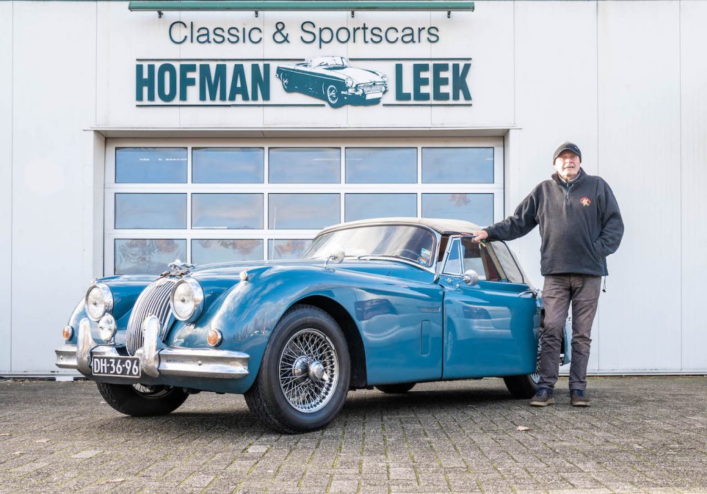 Anne De Jong - Jaguar XK150S OTS 1959 @hofman.nl