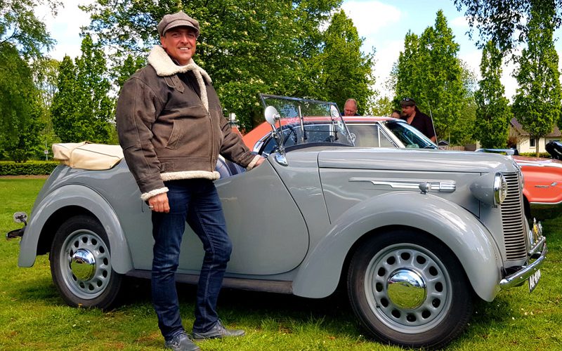 Hermann Egges, 1939 Austin Eight Tourer