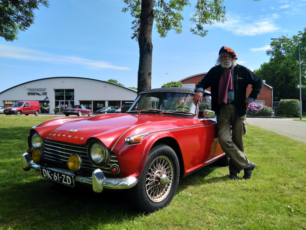 Foleor van Steenbergen – Triumph TR4 IRS @hofman.nl