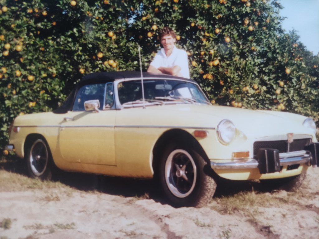 1987 tweede lichting MG's uit Florida tussen de sinasappelen @hofman.nl
