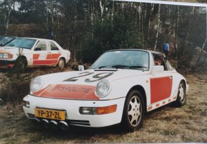 1991 Nieuwe Porsche 911 bij de verkeergroep in Assen Eelco Hofman
