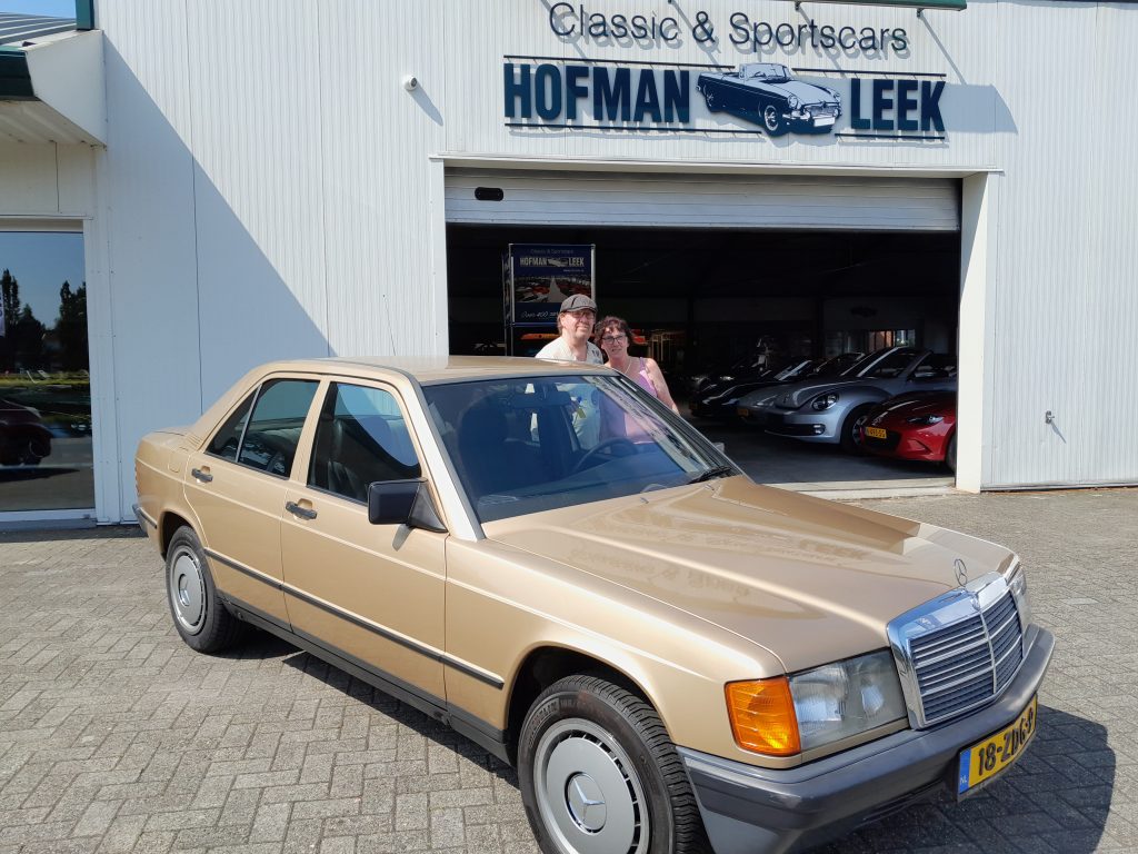 Fam. Eekhof mag eindelijk weer Mercedes rijden