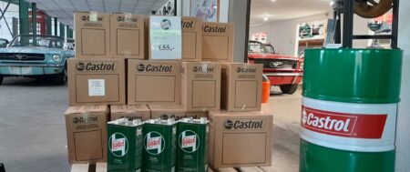 Castrol 20W50 5 liter blik € 55,-