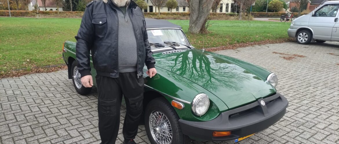 Creatieve MG rijder