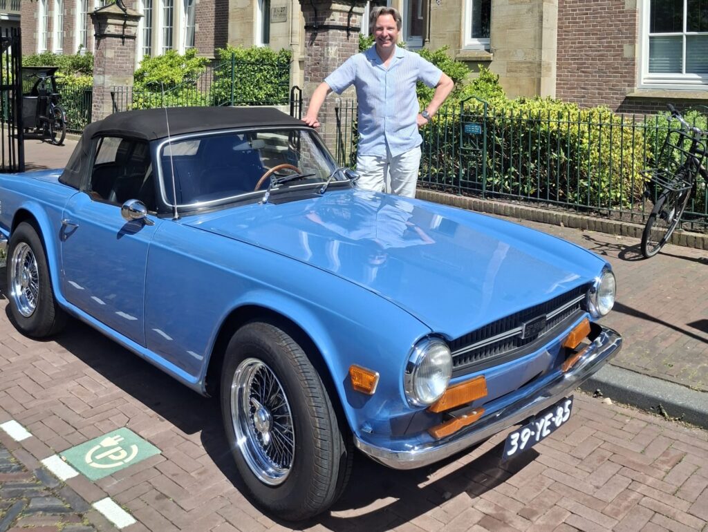 Dhr. en Mevr. Brouwer - Triumph TR6 1973