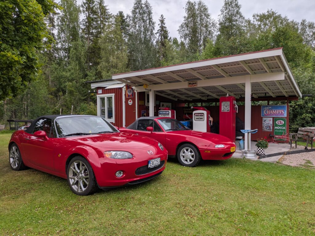 Zomer in Zweden met Miata