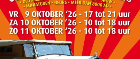 Oldtimer & Classic Beurs Leek 9 t/m 11 oktober 2026